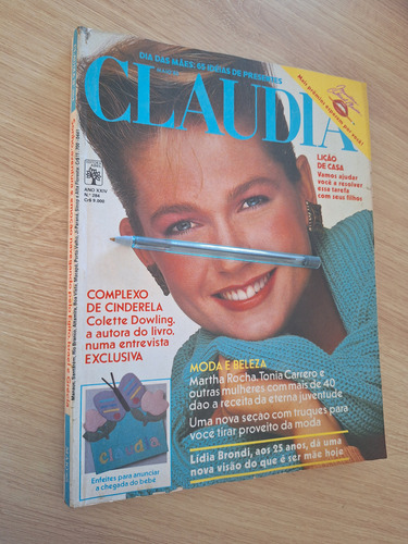 Revista Claudia 1984 Xuxa Lídia Brondi Tônia Carrero (Usado)