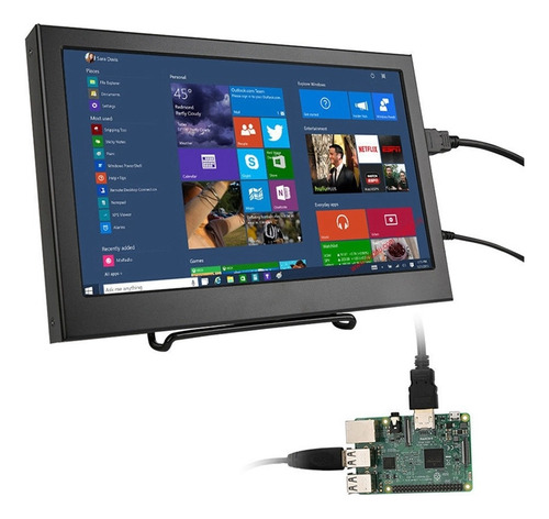 Sq 11.6 Pantalla Lcd 1080 P Hdmi Monitor Para Raspberry Pi