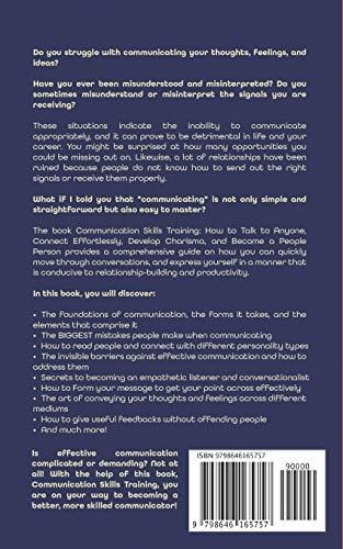 Communication Skills Training How To Talk To Anyone, Connec, De W. Williams, James. Editorial Independently Published, Tapa Blanda En Inglés, 2020