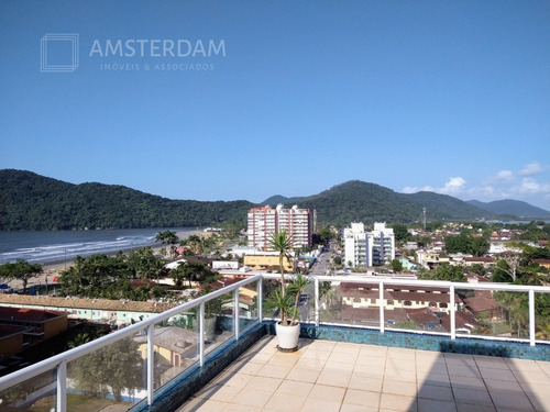 Imagem 3 de 30 de Duplex Com Vista Ao Mar Em Bertioga - Ap00487 - 70997279