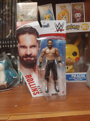 Imagen 3 de 4 de Seth Rollins Figura Wwe Envío Gratis