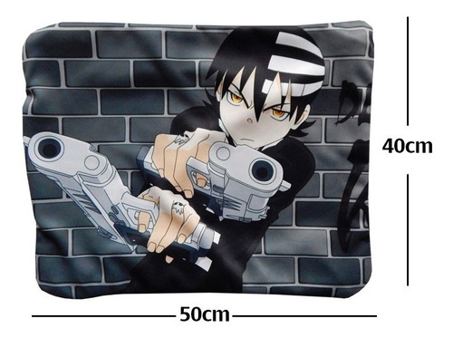 Soul Eater Death Kid Funda De Almohada De 40 X 50cm