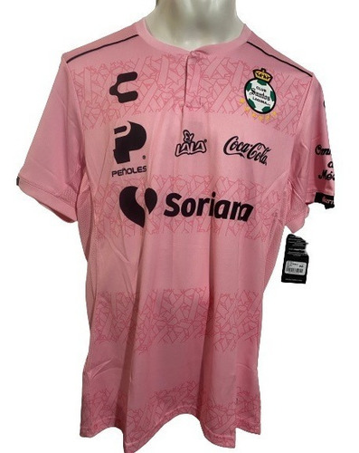 Jersey Charly Santos Laguna De Torreon Cancer De Mama 2020