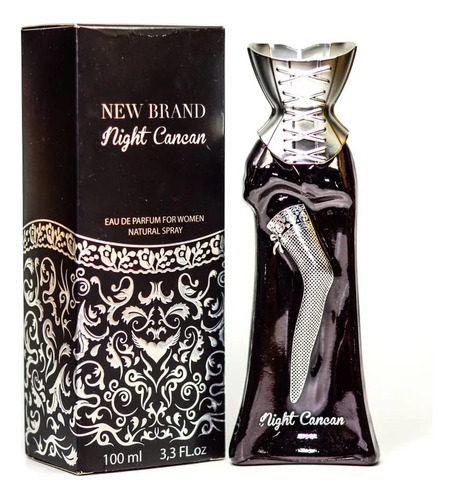 New Brand Night Cancan Perfume Feminino Edp 100ml