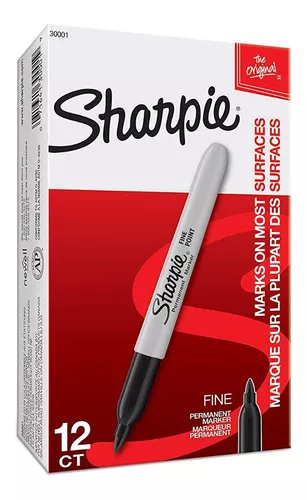 Rotulador Sharpie Negro Original, el preferido de los magos