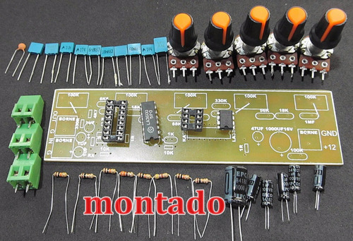 Equalizador Eq12v Montado