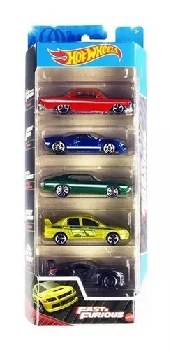 Hot Wheels - Pack com 5 carrinhos (Fast & Furious) - Velozes e Furiosos :  : Brinquedos e Jogos