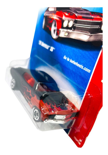 Hot Wheels Chevrolet Chevelle Ss 1970 Con Protector Esc 1:64 Negro
