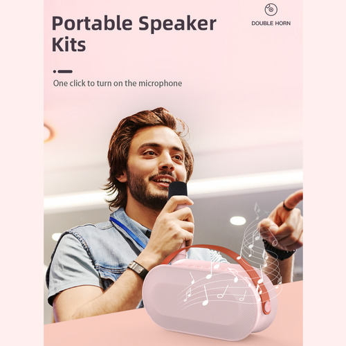 Altavoz Mini Bt Karaoke Hine Karaoke Con Conexión Inalámbric