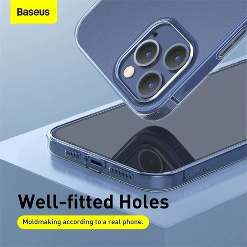 Imagem 5 de 7 de Capa iPhone 12 / Pro / Pro Max / Mini Baseus Tpu Ultra Fina