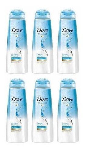 Shampoo Dove Solución Nutritiva De 12 Oz - Paquete De 6
