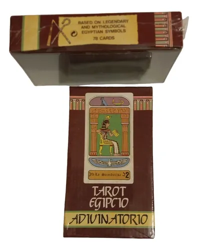 comprar Tarot Egipcio Adivinatorio  Comas  Nuevo  Original