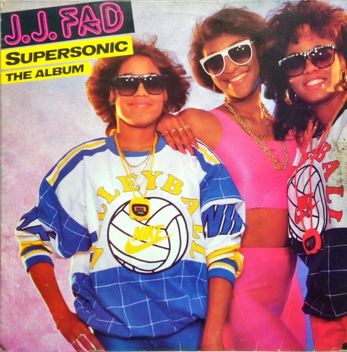 Lp J. J. Fad Supersonic The Album Atlantic 1988 2598