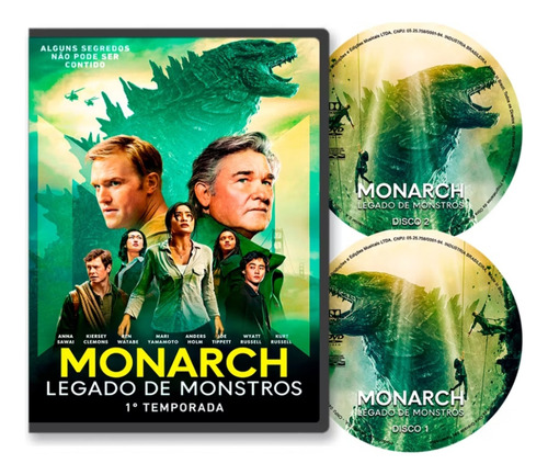 Dvd Série: Monarch Legado Dos Monstros 1° Temporada Completa