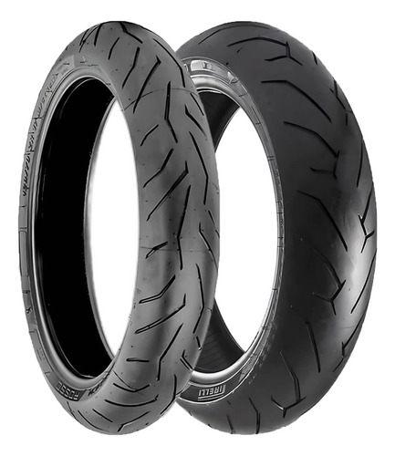 Par Pneu Ducati Hypermotard 1100 120-70-17+180-55-17 Pirelli