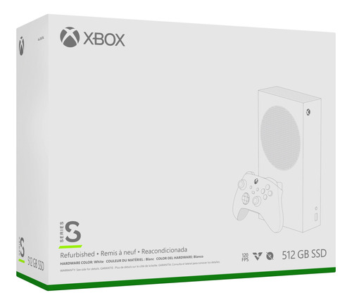 Consola Xbox Series S 512gb Official Refurbished Microsoft