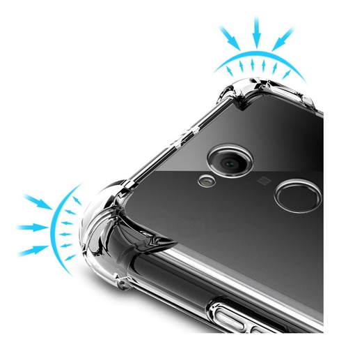 Case Goma Transparente Antishock Zte Nubia Red Magic 8s Pro