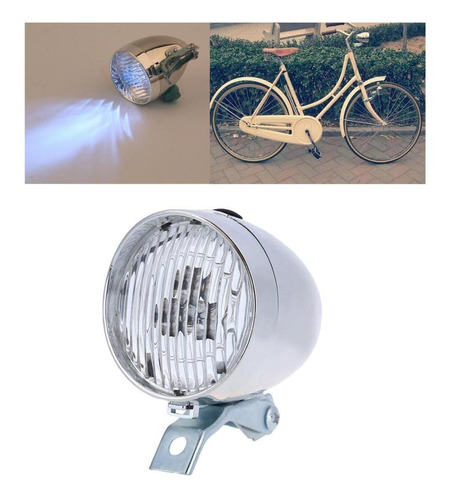 Luces De Ciclismo Reflectores Luces De Bicicleta Plata 