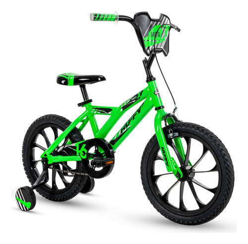 Bicicleta Huffy Pro Rin 16 P/ Niños 4a6 Años C/ Rueditas 