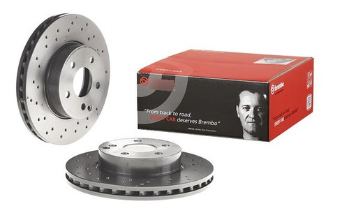 Disco Delantero Mercedes C300 Sport 2008 Al 2011 Brembo