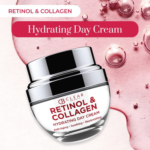 Creme De Noite Clear Beauty Retinol Colágeno 50ml Sem Crueld