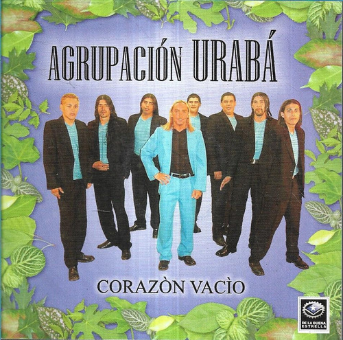 Agrupacion Uraba Album Corazon Vacio De La Buena Estrella Cd