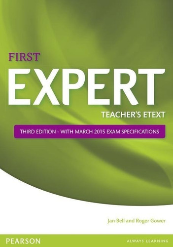 First Expert (2015 Exam) - Active Teach Cd-rom