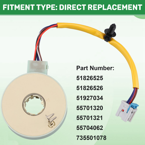 Sensor De Ángulo De Dirección De Coche 51826525 Para Lanci-f