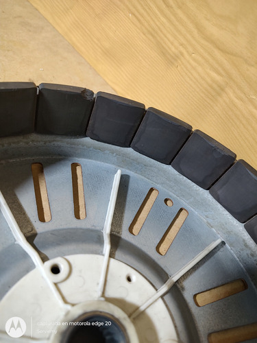 Rotor Estator Lav Daewoo Ws2a28g001 Wr128f001 (Usado)