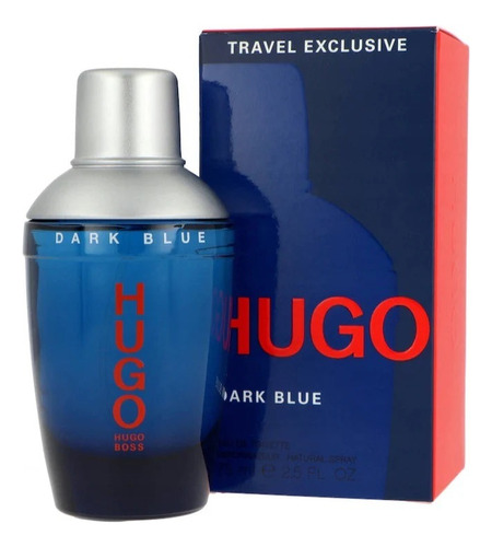 Hugo Boss Dark Blue 75ml Varon Volumen De La Unidad 75 Ml