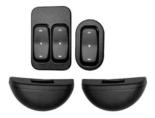 Imagem 2 de 4 de Kit Vidro Elétrico Tragial Gm Chevrolet Opala 2 Portas