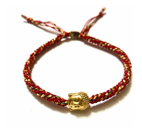 Pulsera Tibetana Roja De La Suerte