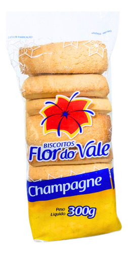 Biscoito Champagne Flor Do Vale 300