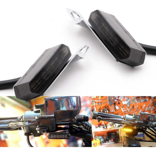 Par De Intermitentes Led Universales Frenos De Manillar Par De Intermitentes Led Universales Frenos De Manillar