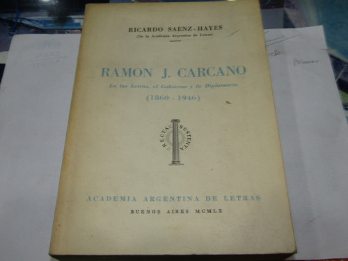 Ramon J. Carcano. Ricardo S. Hayes - 2875