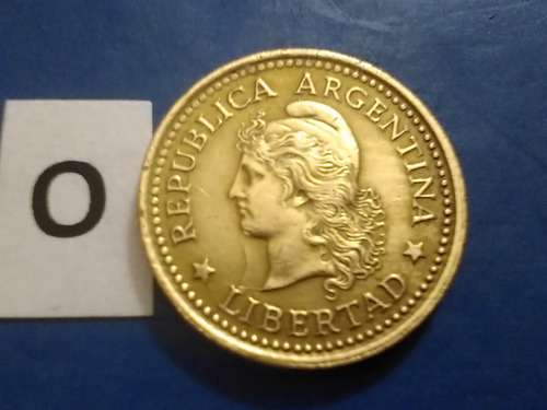 Argentina Antigua Moneda 10 Cent. De Peso Año Del Señor 1974