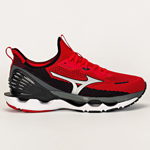 Tênis Mizuno Wave Endeavor color vermelho/preto - adulto 44 BR