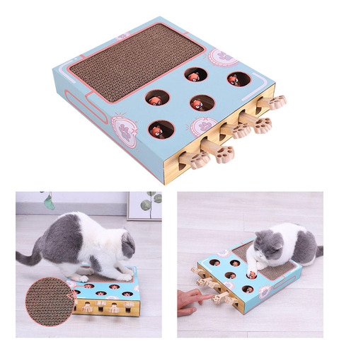 Juguete Creativo Del Hámster Del Rascador Del Gatito Del