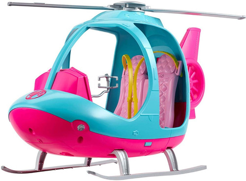 Helicóptero De Viaje De Barbie Mattel Fwy29 