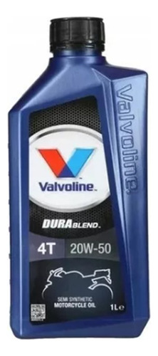 Aceite Valvoline Durablend 4t 20w50 X1lt Moto Semisintetico