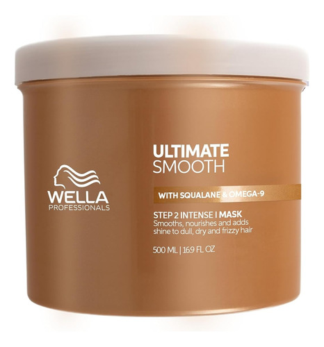 Wella Ultimate Smooth Máscara Nutrición Profunda X500ml