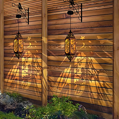 Go2garden Solar Hanging Lanterns Outdoor Waterproof, Big Fai