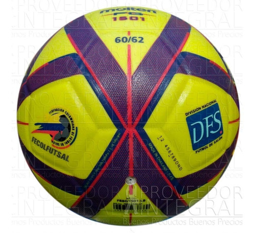 Balón Microfutbol Molten Laminado Cubierta Pvc Original