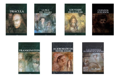 Coleccion X 7 Clasicos Para La Juventud Tapa Dura- Visor