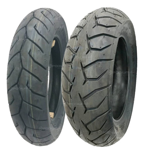 Par Pneu Moto Pirelli 90/90-14 + 100/90-14 Honda Pcx 150