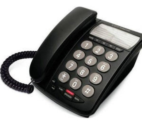 Telefone de mesa Dti Telecom Dtp-210 Blk
