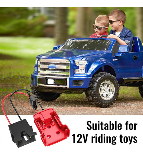 Adaptador Power Wheels Para Batería Con Conector De Arnés De