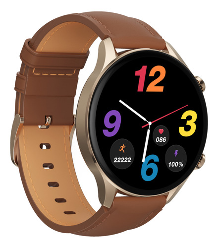 Smartwatch G-tab Gt7 Amoled Color Dorado