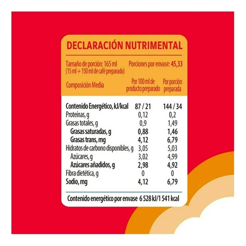 3 Piezas Coffee Mate Nestle Original 680 Ml