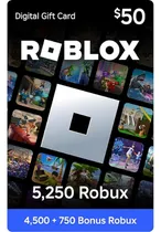Comprar Tarjeta Gift Card Roblox 50 Usd Entrega Inmediata!